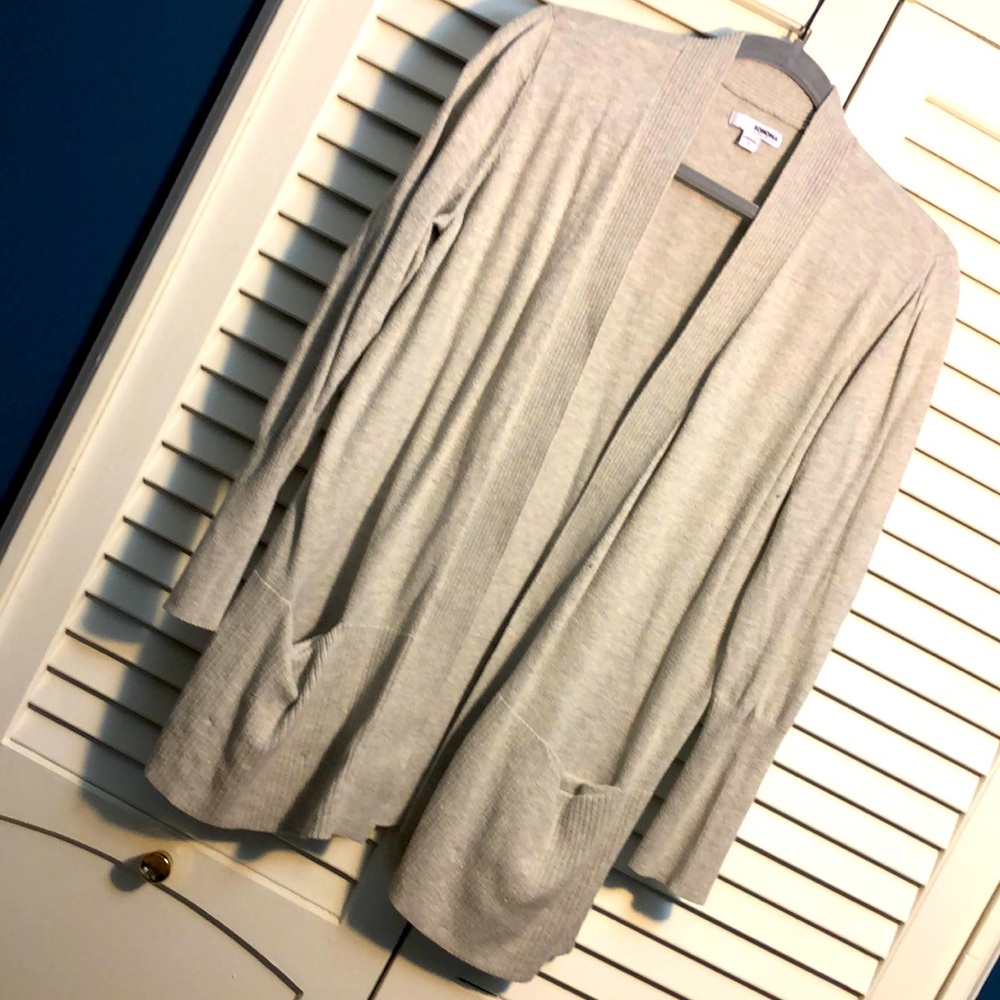 Sonoma Long open front Cardigan with pockets